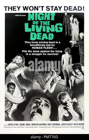 'Night of the Living Dead' 1968 Poster   File Reference # 31386 570THA Stock Photo