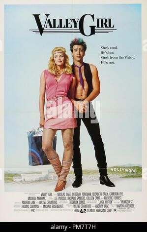 Deborah Foreman, Nicolas Cage, "Valley Girl" © 1983 MGM/Atlantic - File ...