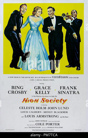 'High Society' 1956 MGM  Poster   File Reference # 31386 639THA Stock Photo