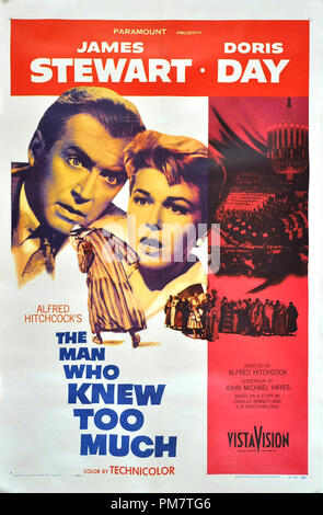 'The Man Who Knew Too Much'' 1956 Paramount  File Reference # 31386 685THA Stock Photo