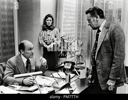 Faye Dunaway, William Holden and Robert Duvall, 'Network' 1976 MGM  File Reference # 31386 792 Stock Photo