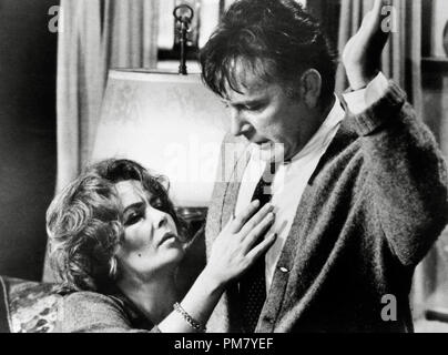 (Archival Classic Cinema - Elizabeth Taylor Retrospective) Elizabeth Taylor and Richard Burton, 'Who's Afraid of Virginia Woolf' 1966 Warner  File Reference # 31559 059THA Stock Photo