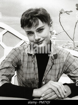 (Archival Classic Cinema - Audrey Hepburn Retrospective) Audrey Hepburn, circa 1953  File Reference # 31569 056THA Stock Photo