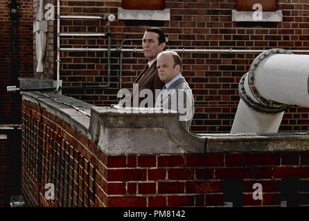 Ciarán Hinds (L) as 'Roy Bland' and Toby Jones as 'Percy Alleline' in Focus Features release of Tomas Alfredson's TINKER, TAILOR, SOLDIER, SPY. Credit: Jack English Stock Photo