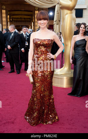 Ellie Kemper arrives at the 84th Annual Academy Awards from Hollywood ...