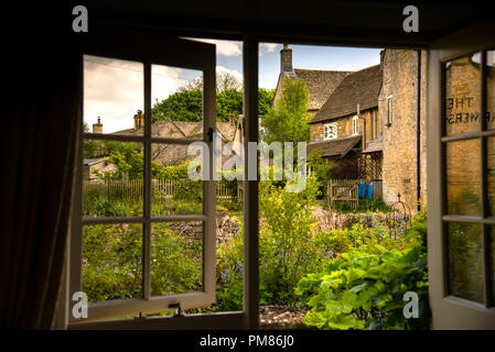 Guiting Power, Cotswold District, England. Stock Photo