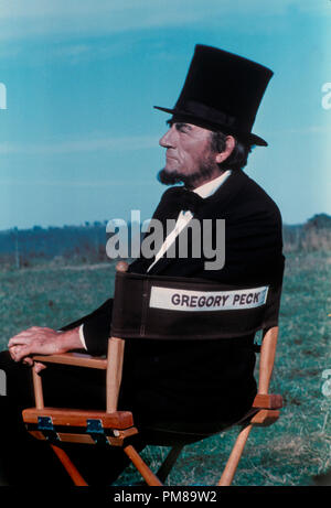 Studio Publicity Still from 'The Blue and the Gray' Gregory Peck 1982  All Rights Reserved   File Reference # 31710084THA  For Editorial Use Only Stock Photo