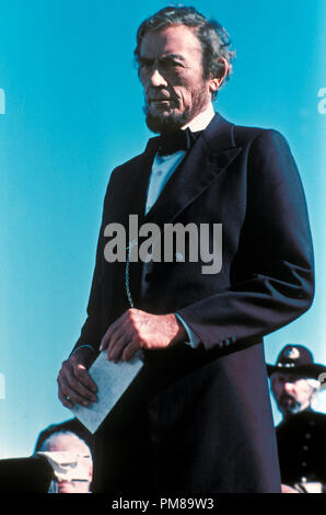 Studio Publicity Still from 'The Blue and the Gray' Gregory Peck 1982  All Rights Reserved   File Reference # 31710085THA  For Editorial Use Only Stock Photo