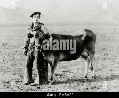 Buster Keaton, 'Go West' 1925 MGM File Reference # 31780 707 Stock Photo