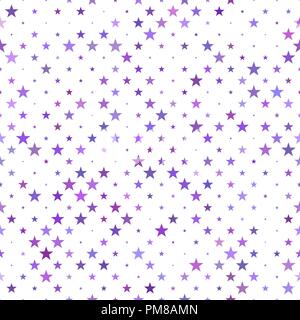 Abstract pentagram star pattern background - seamless illustration Stock Vector