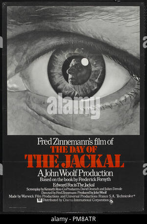 Studio Publicity: 'The Day of the Jackal' 1973 Universal  Poster   File Reference # 31780 929 Stock Photo