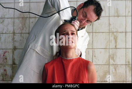 Film Still from 'V for Vendetta' Natalie Portman and Jeremy Woodhead © 2006 Warner Brothers  Photo Credit: by David Appleby Stock Photo
