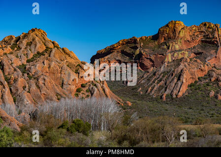 Redstone Hills, Klein Karoo, South Africa Stock Photo