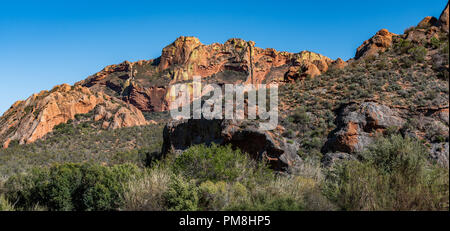 Redstone Hills, Klein Karoo, South Africa Stock Photo