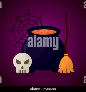 happy halloween day Stock Vector