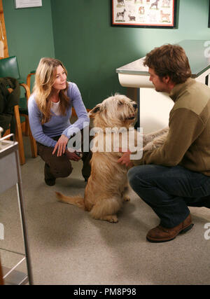 Studio Publicity Still from 'Grey's Anatomy' (Season 2 Episode Name: Blues for Sister Someone) Ellen Pompeo, Chris O'Donnell 2006 Photo credit: Richard Cartwright Stock Photo