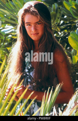 Studio Publicity Still from 'The Blue Lagoon' Brooke Shields © 1980 Columbia  All Rights Reserved   File Reference # 31715093THA  For Editorial Use Only Stock Photo