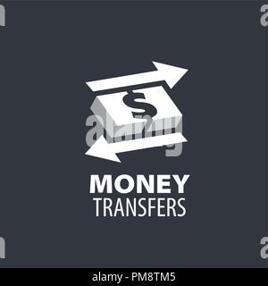 vector logo remittances Stock Vector