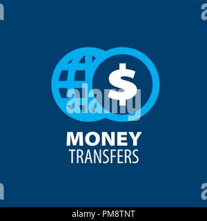 vector logo remittances Stock Vector