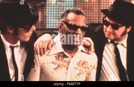 Studio Publicity Still from 'Blues Brothers' Dan Aykroyd, Ray Charles, John Belushi © 1980 Universal  All Rights Reserved   File Reference # 31715302THA  For Editorial Use Only Stock Photo