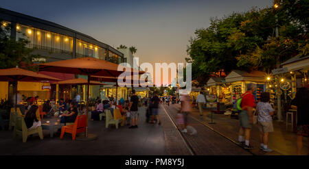 Farmers Market & The Grove Los Angeles, California Stock Photo