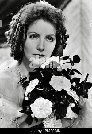 (Archival Classic Cinema - Greta Garbo Retrospective) Greta Garbo, 'Camille,' 1936 MGM File Reference # 31523 028THA Stock Photo