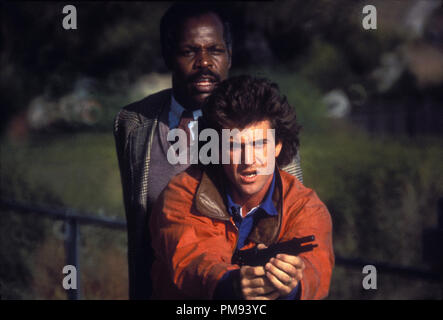 Studio Publicity Still from "Lethal Weapon" Danny Glover, Gary Busey