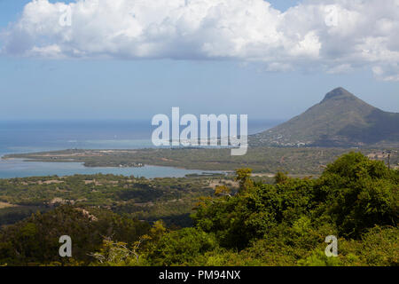 View of the Black River Gorges National, Park, Mauritius Stock Photo