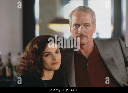 Paul Newman, Mary Elizabeth Mastrantonio, Tom Cruise, on-set of the ...