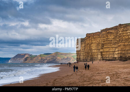 Hive Beach Burton Bradstock Dorset UK Stock Photo Alamy