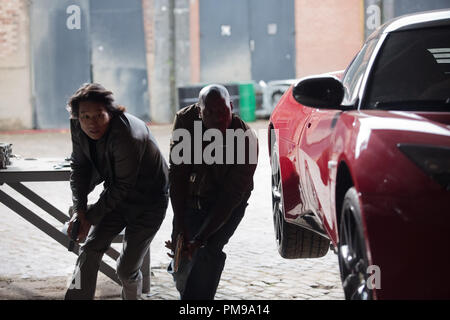 Hobbs (DWAYNE JOHNSON) and Riley (GINA CARANO) lead their strike team in  Fast & Furious 6, the next installment of the global blockbuster  franchise built on speed Stock Photo - Alamy