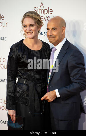 A Simple Favor, UK Premiere. VIP Arrivals Stock Photo