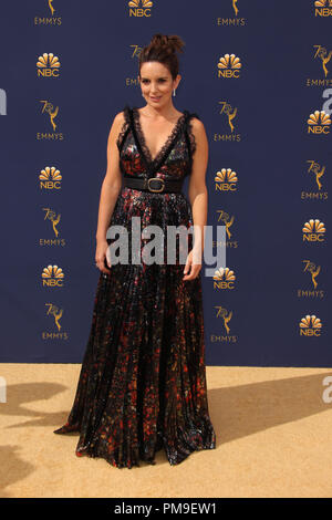 Tina Fey at the 70th Primetime Emmy Awards held at Microsoft Theater on