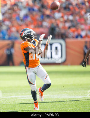 September 16, 2018: Denver Broncos wide receiver Emmanuel Sanders