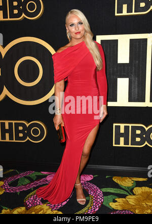 West Hollywood, CA, USA. 17th Sep, 2018. 17 September 2018 - West Hollywood, California - Lindsey Vonn. 2018 HBO Emmy Party held at the Pacific Design Center. Photo Credit: Birdie Thompson/AdMedia Credit: Birdie Thompson/AdMedia/ZUMA Wire/Alamy Live News Stock Photo