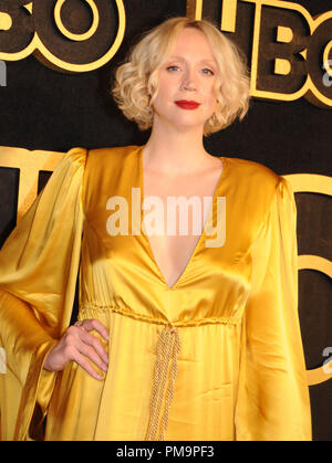 Gwendoline Christie attends HBO's Official 2015 Emmy After Party at The
