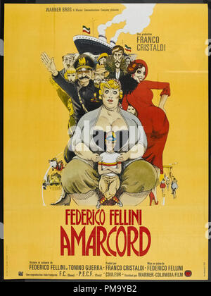 Studio Publicity Still: 'Amarcord' Poster  1973  File Reference # 31780 022