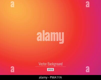 Colorful warm abstract Background in red-orange color Stock Vector