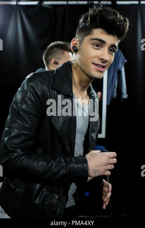 Zayn Malik in TriStar Pictures' 'One Direction:This Is Us.' Stock Photo