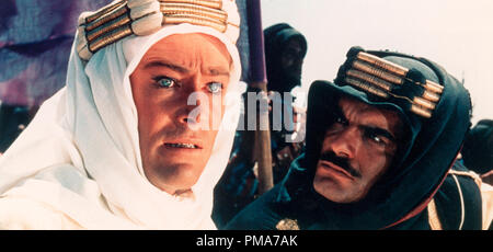Peter O'Toole, Omar Sharif, 'Lawrence of Arabia', 1962 Columbia Pictures      File Reference # 32263 195THA Stock Photo