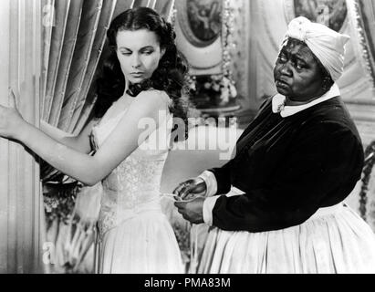 Vivien Leigh, Hattie McDaniel, 'Gone With the Wind', 1939 MGM  File Reference # 32368 735THA Stock Photo