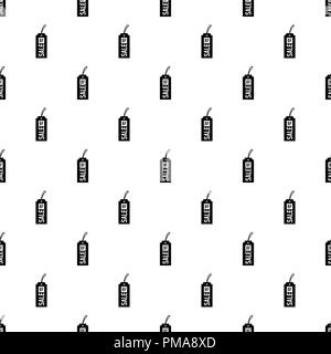 Label black friday icon, simple style Stock Vector