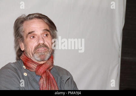 Jeremy Irons 'Borgias' Portrait Session, May 4, 2013. Reproduction by American tabloids is absolutely forbidden. File Reference # 31963 002JRC  For Editorial Use Only -  All Rights Reserved Stock Photo