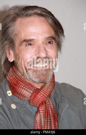 Jeremy Irons 'Borgias' Portrait Session, May 4, 2013. Reproduction by American tabloids is absolutely forbidden. File Reference # 31963 004JRC  For Editorial Use Only -  All Rights Reserved Stock Photo