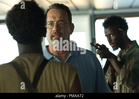 Tom Hanks stars in Columbia Pictures' 'Captain Phillips.' Stock Photo