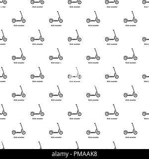 Kick scooter icon, simple style Stock Vector