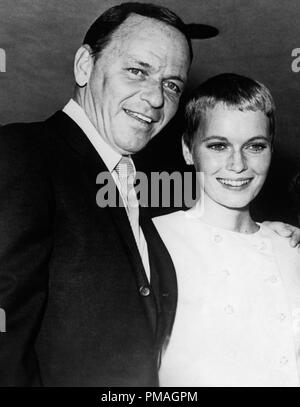 Frank Sinatra and Mia Farrow on their Wedding Day in Las Vegas, NV 1966  File Reference # 32733 236THA Stock Photo