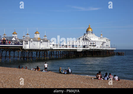 Eastbourne Pier, Eastbourne, Kent, England Stock Photo