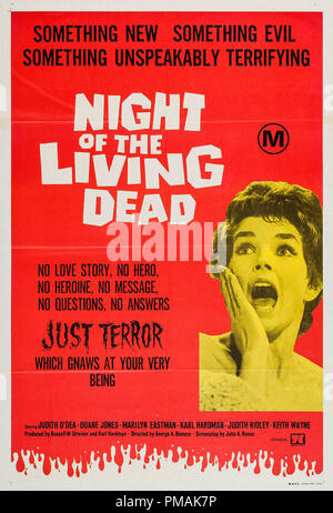 'Night of the Living Dead' 1968 Poster  File Reference # 33300 288THA Stock Photo