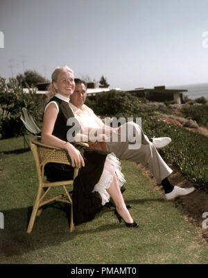 Doris Day with husband Martin Melcher circa 1951  File Reference # 33505 029THA  For Editorial Use Only -  All Rights Reserved Stock Photo